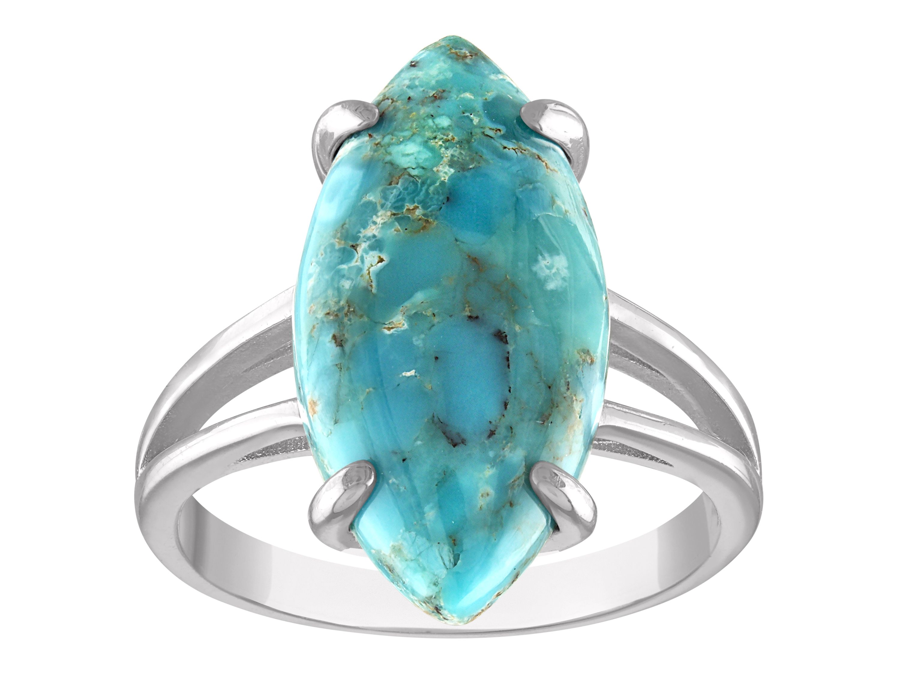 Sterling Silver Copper Turquoise Ring