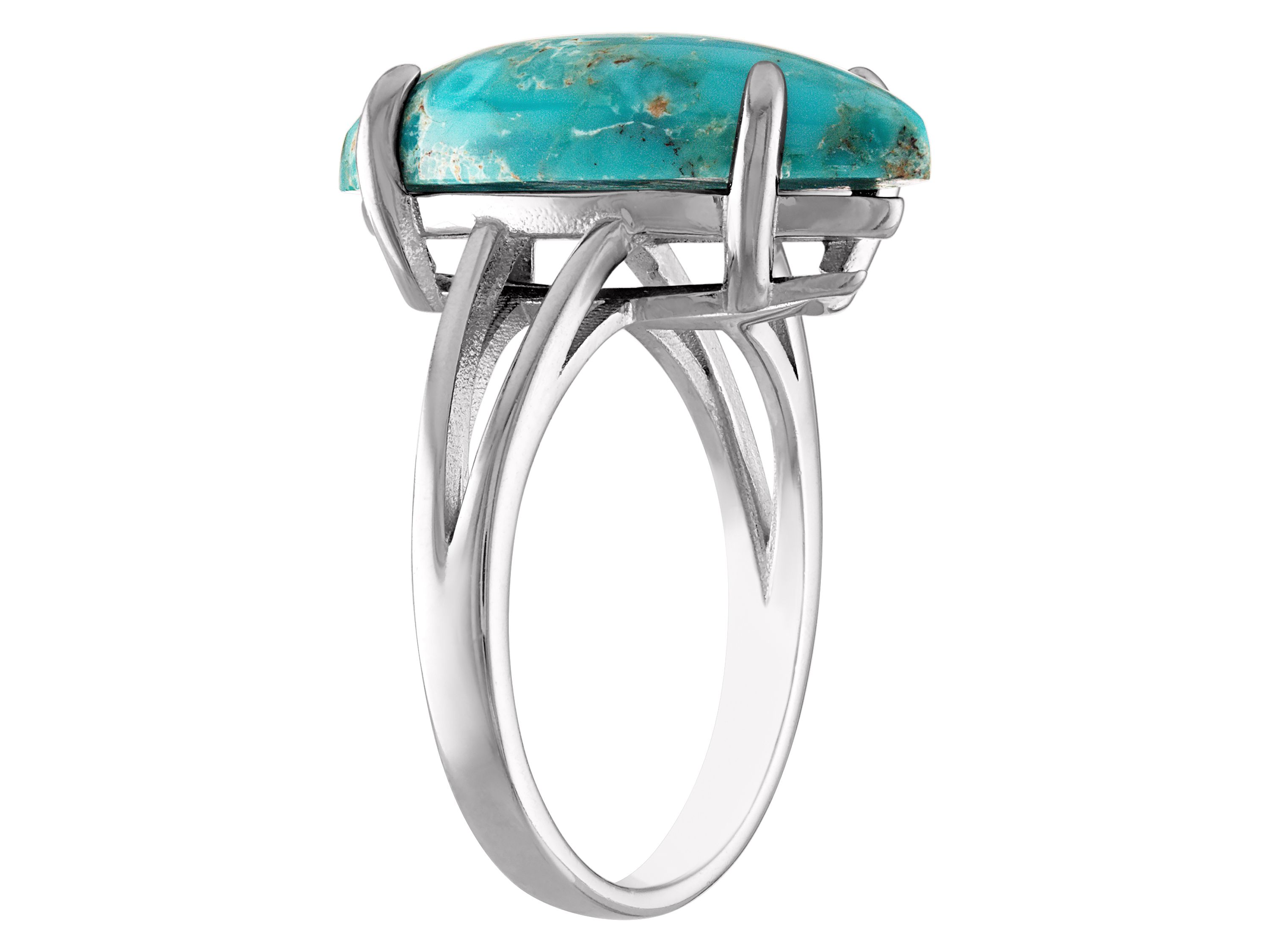Sterling Silver Copper Turquoise Ring