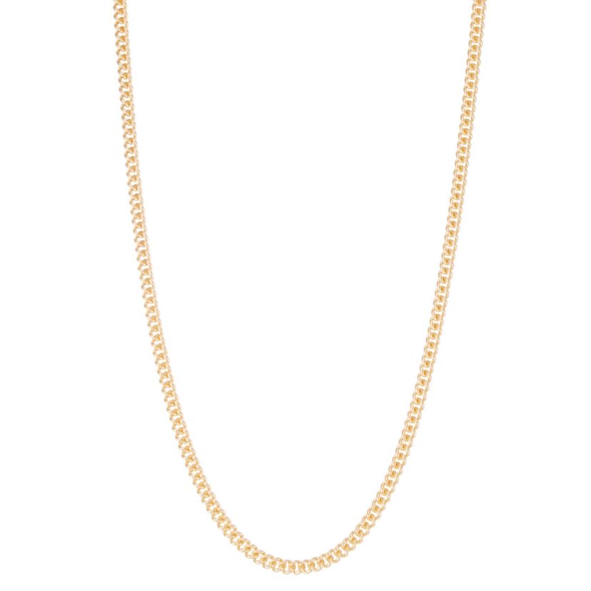 Gold-Filled 4.9mm Curb Necklace