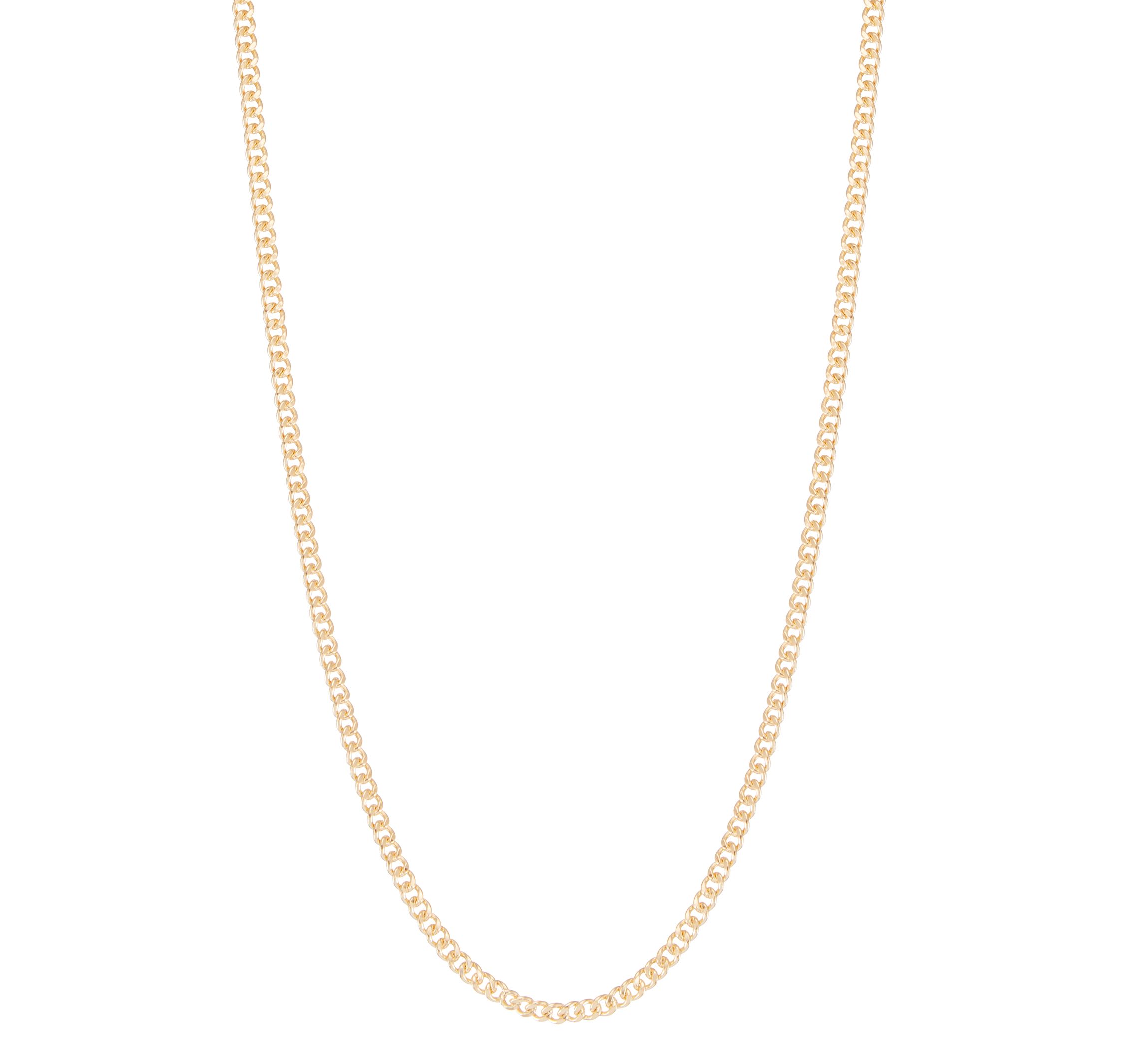 Gold-Filled 4.2mm Curb Necklace
