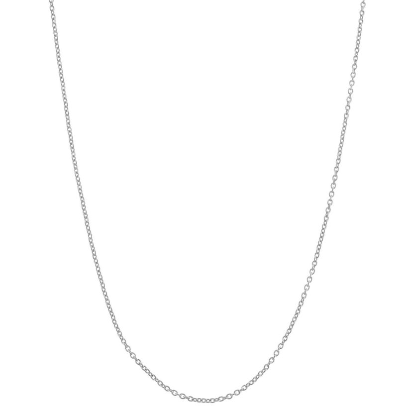14K Rose Over Silver Adjustable Curb Chain