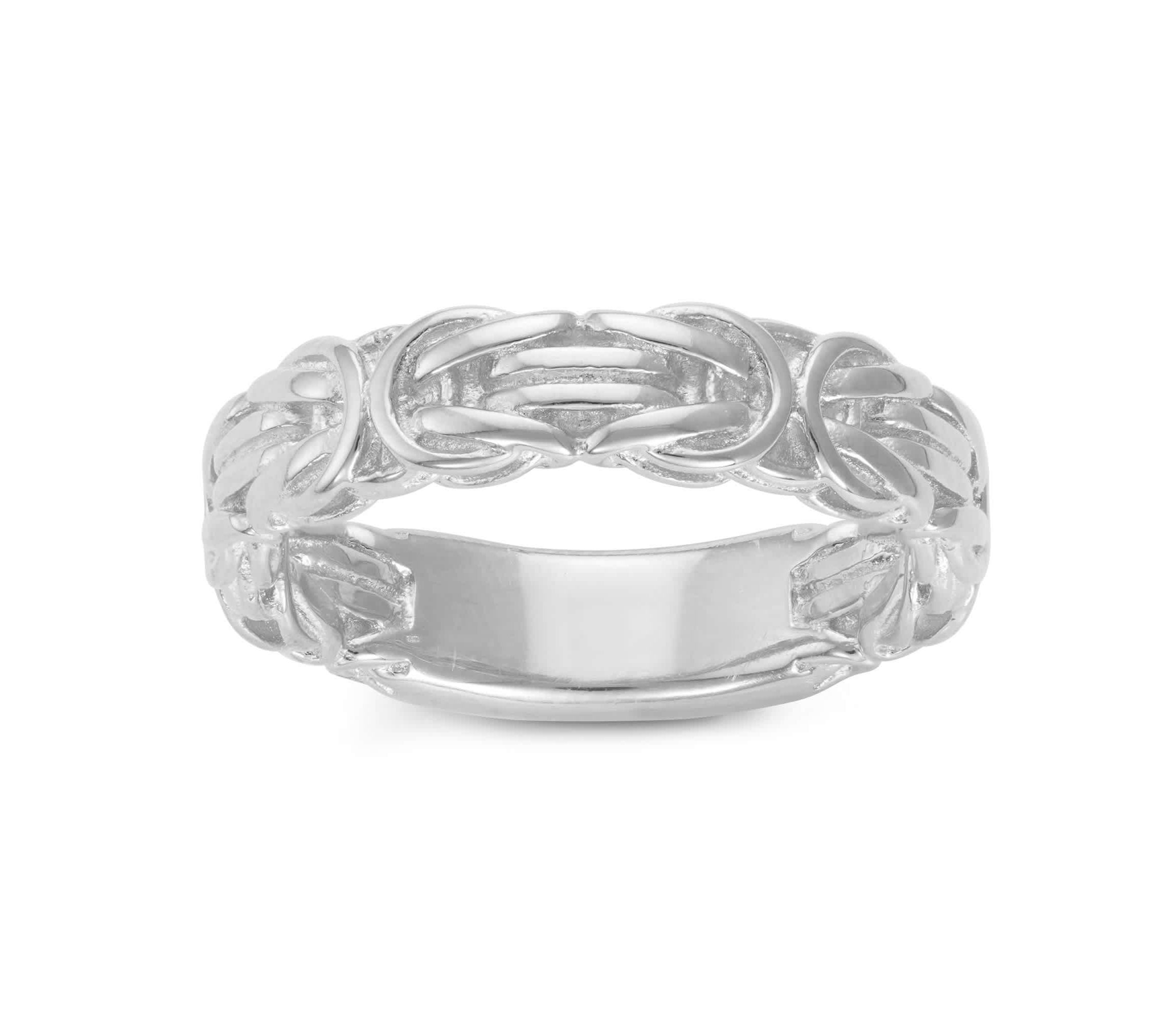 Sterling Silver Byzantine Ring