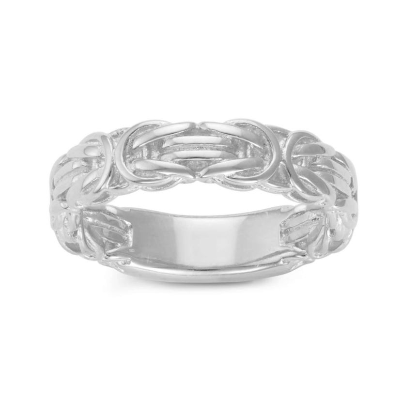 Sterling Silver Byzantine Ring