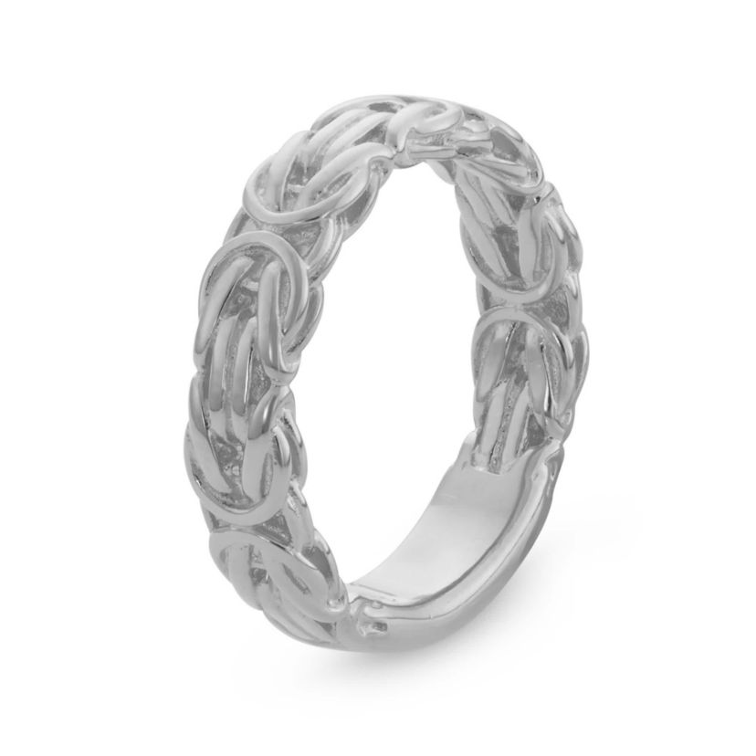 Sterling Silver Byzantine Ring