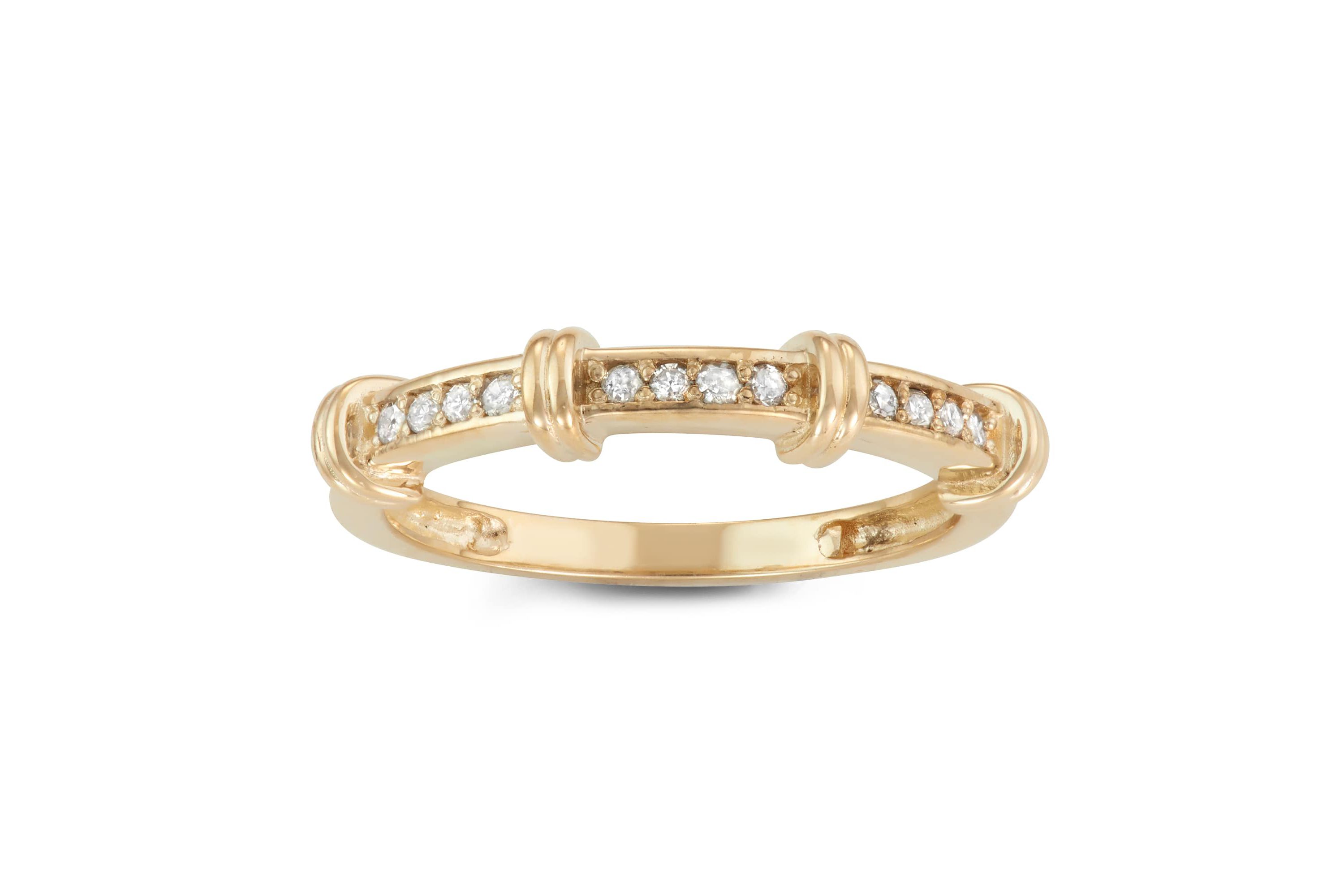 10Kt Gold Diamond Ring