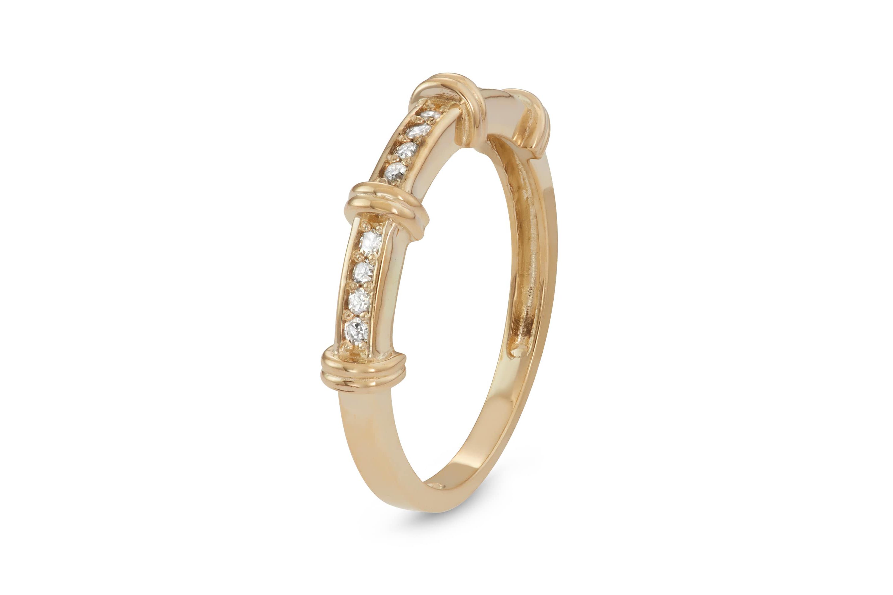10Kt Gold Diamond Ring