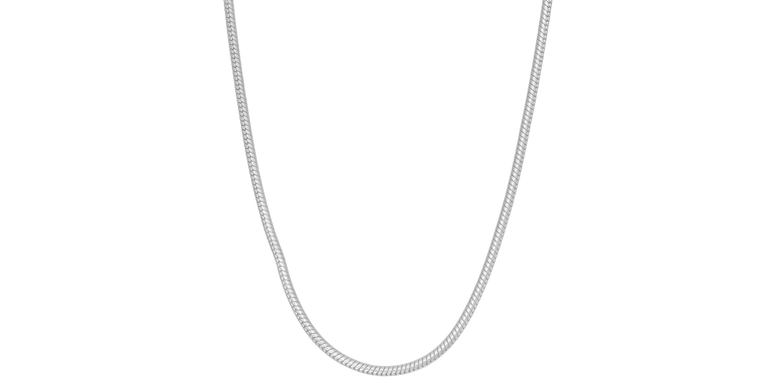 Sterling Silver 1.6mm Snake Chain Necklace