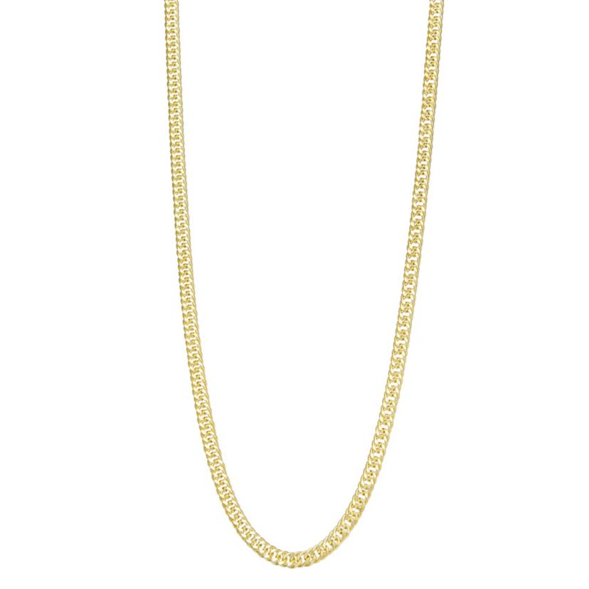 14Kt Gold Mens 4.3mm Miami Cuban Curb Chain Necklace