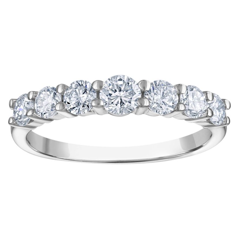 Lab Created Sterling Silver Lab Grown Diamond Statement Ring