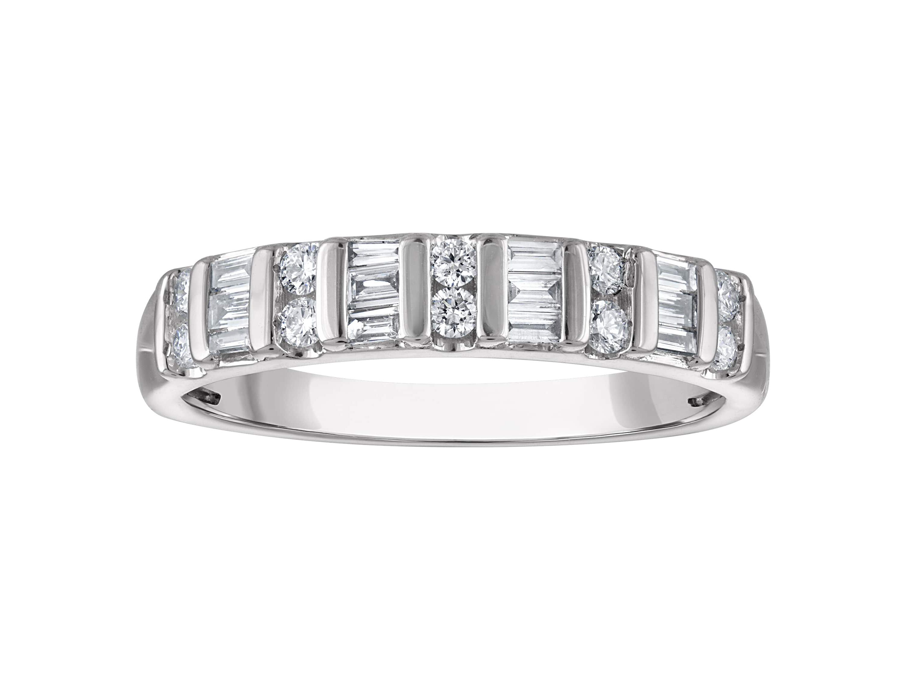 Lab Created Sterling Silver Lab Grown Diamond Statement Ring