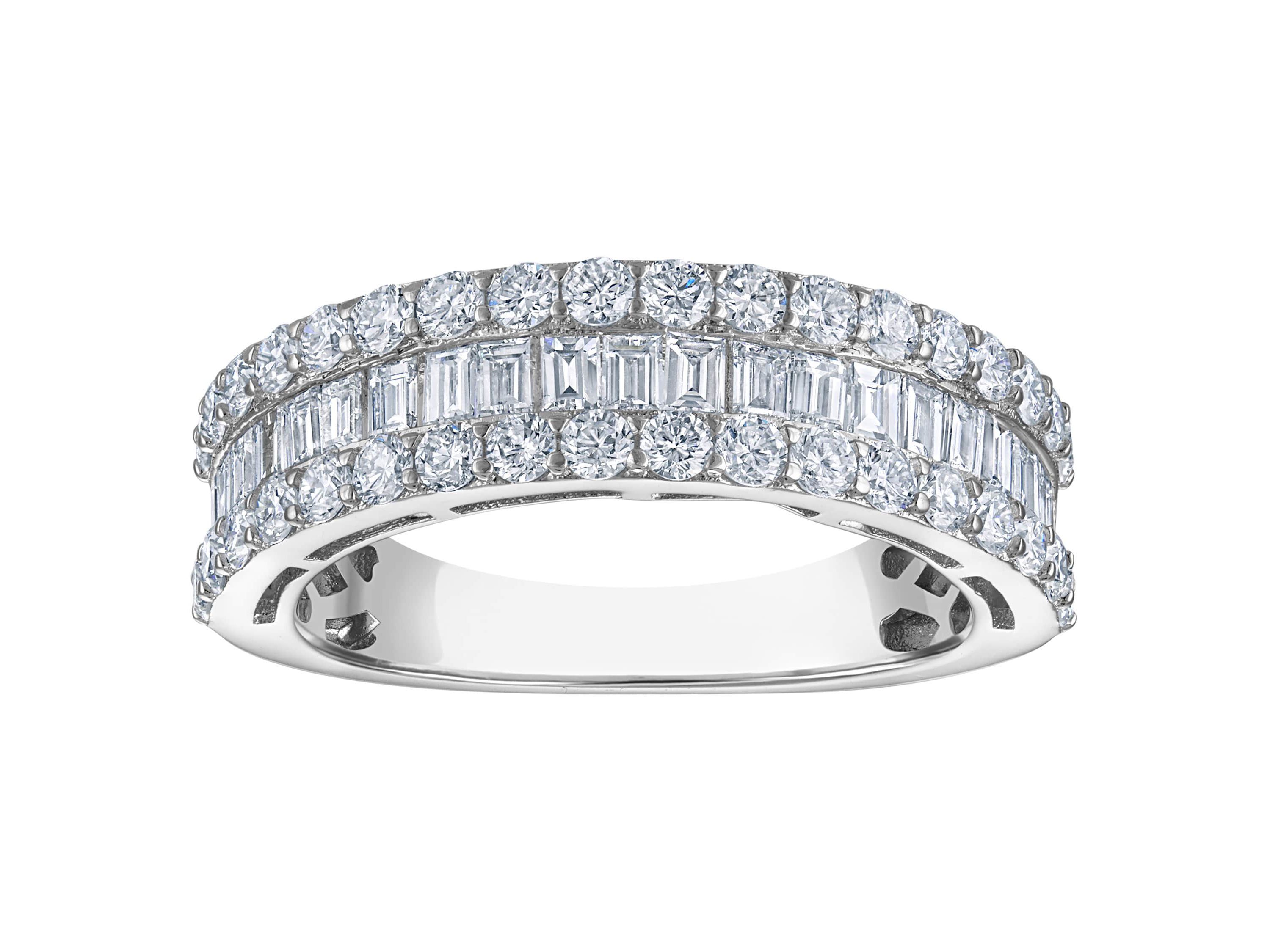 Giorgio di Vicenza Lab Created Sterling Silver Lab Grown Diamond ...