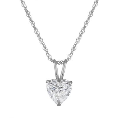 Jordan Blue NYC Lab Created 14k lab diamond pendant