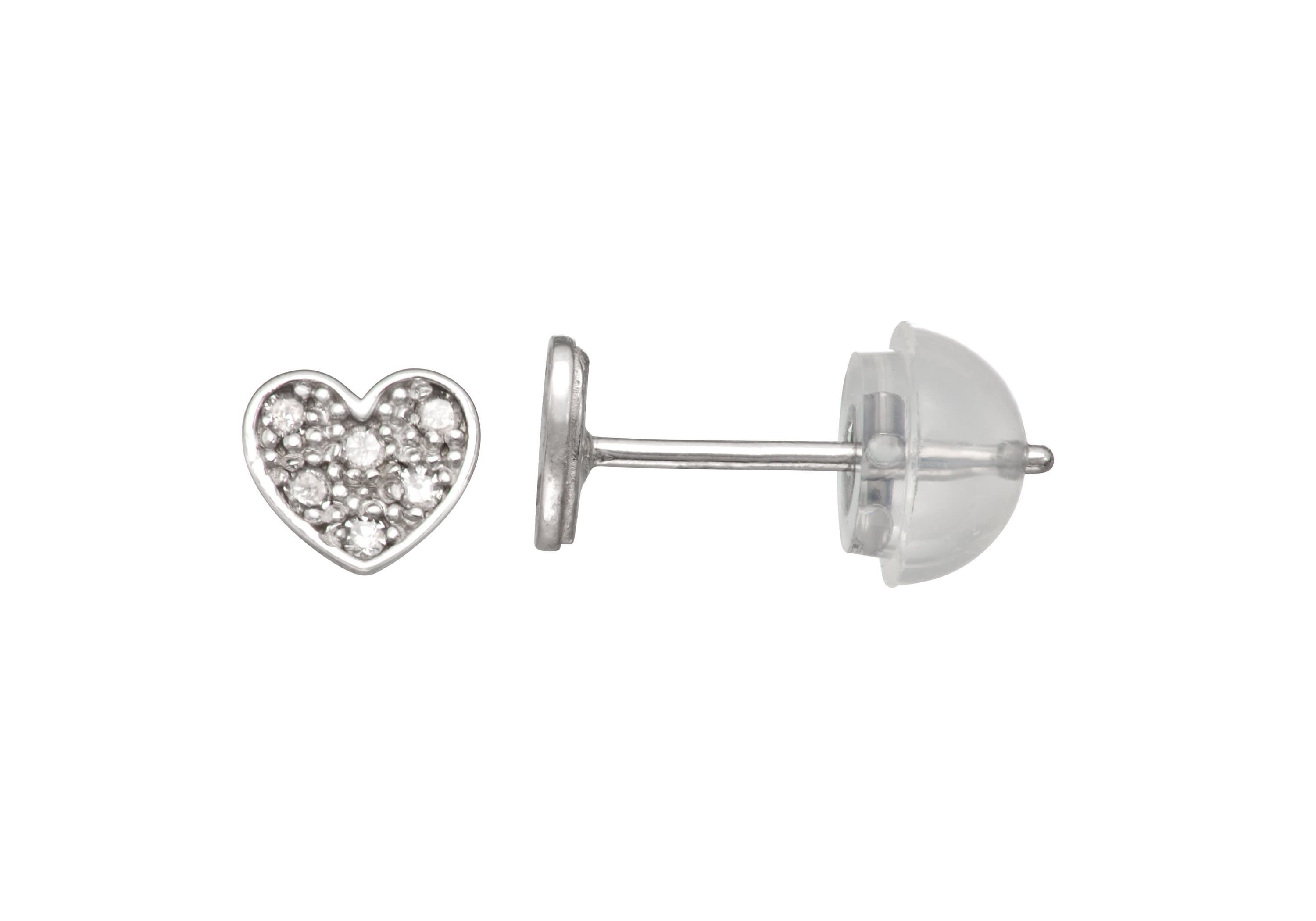 14K Gold Diamond Earrings
