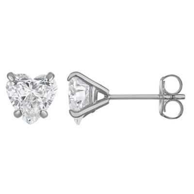 Jordan Blue NYC Lab Created 14k lab diamond earrings