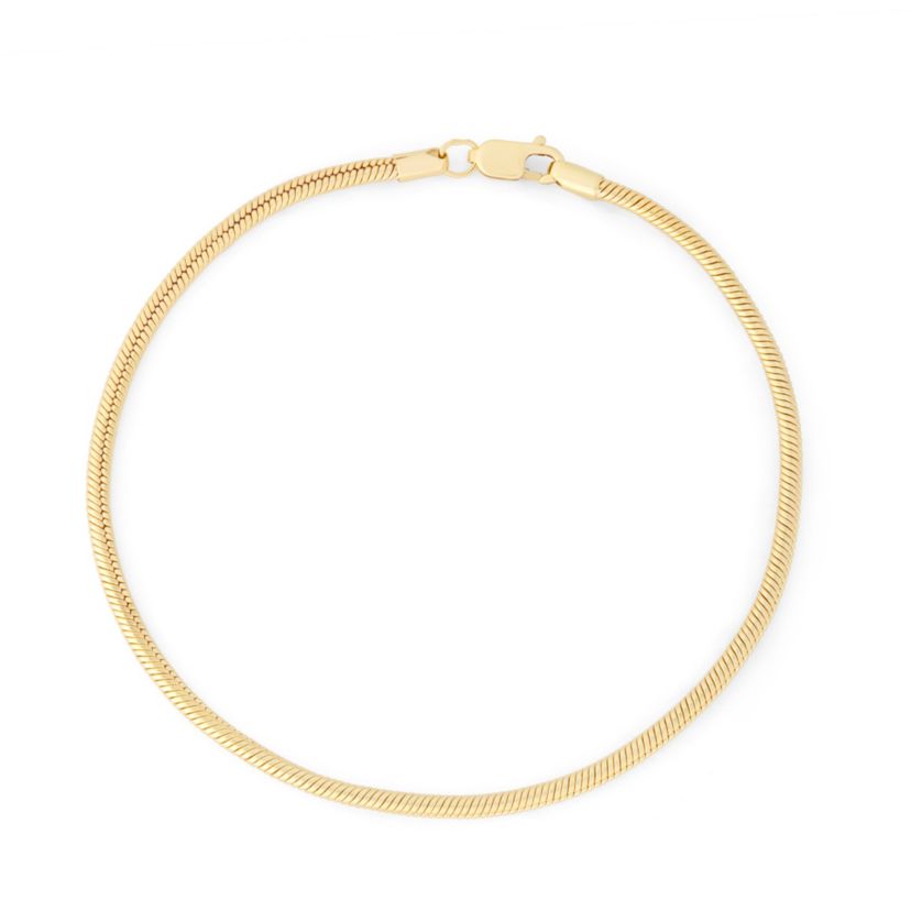 Gold-Filled 2mm Snake Bracelet