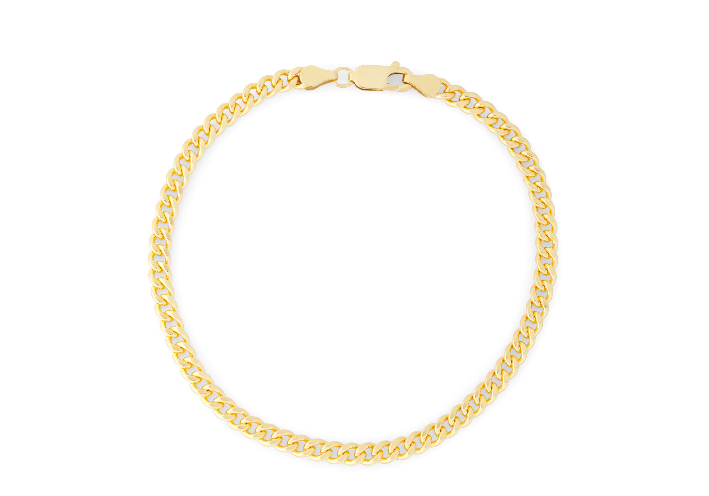 Gold-Filled 4.2mm Curb Bracelet