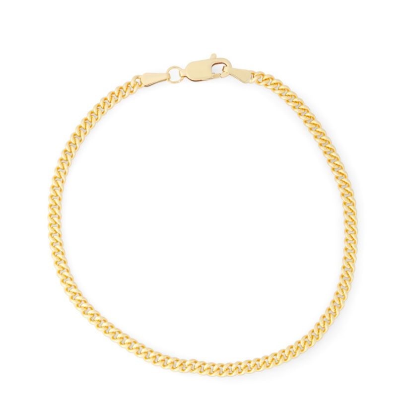 Gold-Filled 2.7mm Curb Bracelet