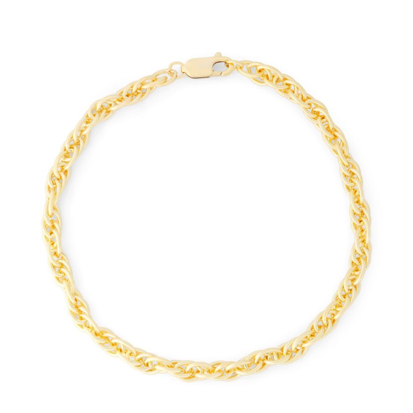 Gold-Filled 4.5mm Rope Bracelet