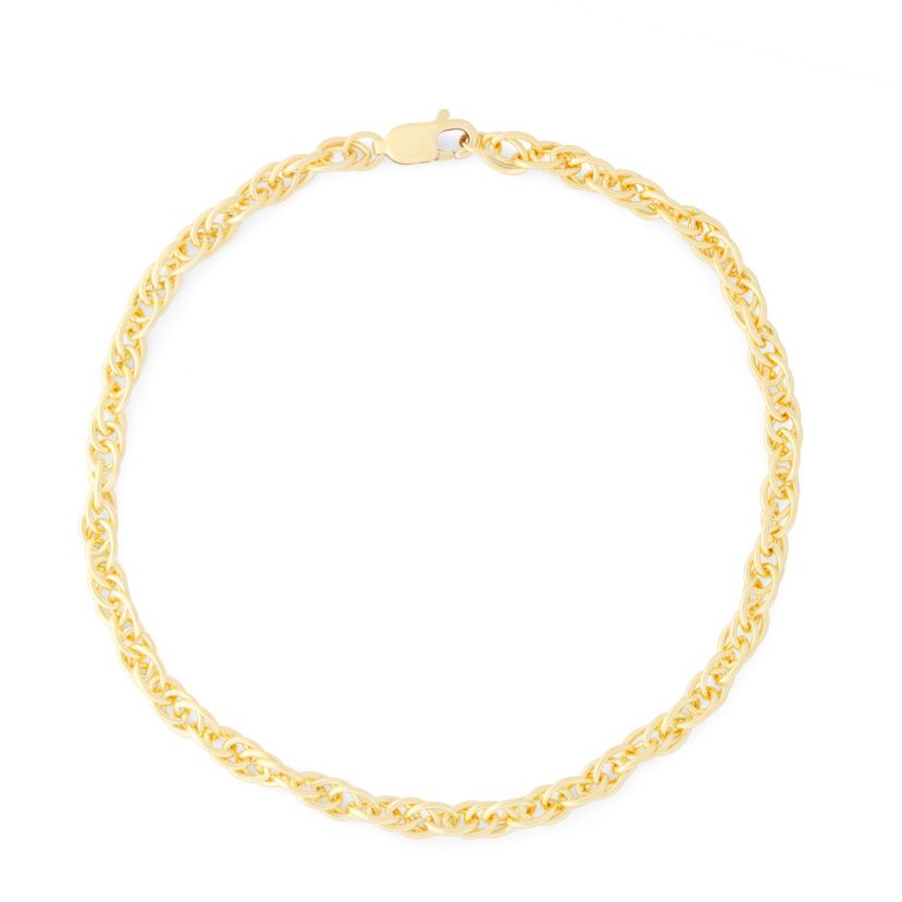 Gold-Filled 3.8mm Rope Bracelet