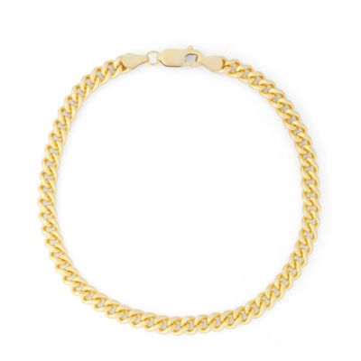 Jordan Blue NYC Gold-Filled 4.9mm Curb Bracelet, Yellow