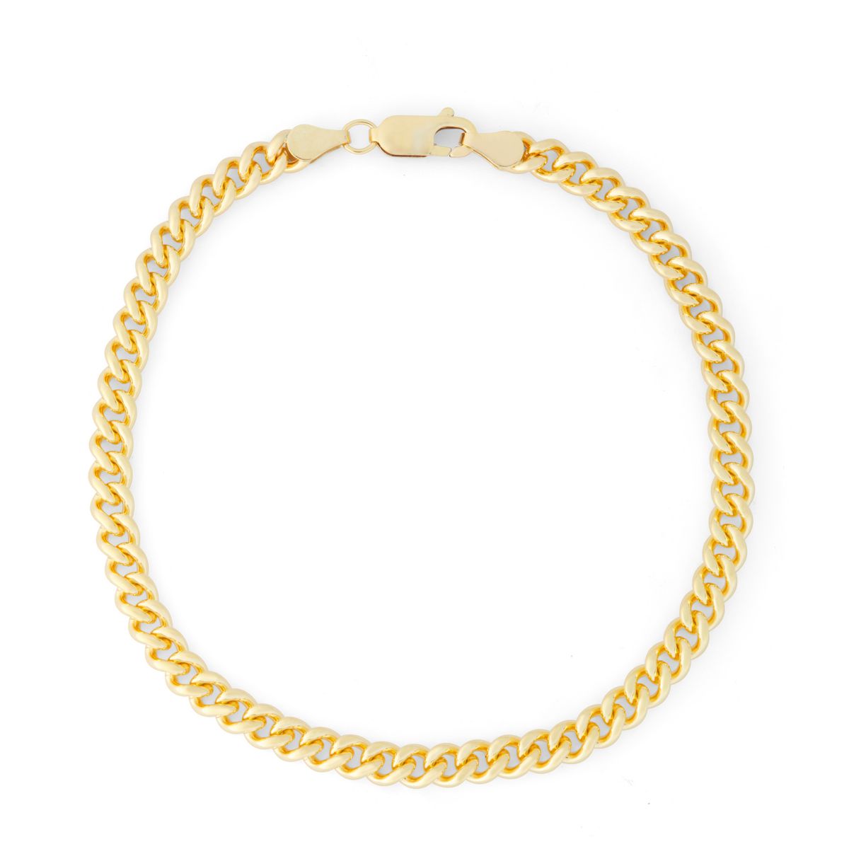 Gold-Filled 4.9mm Curb Bracelet