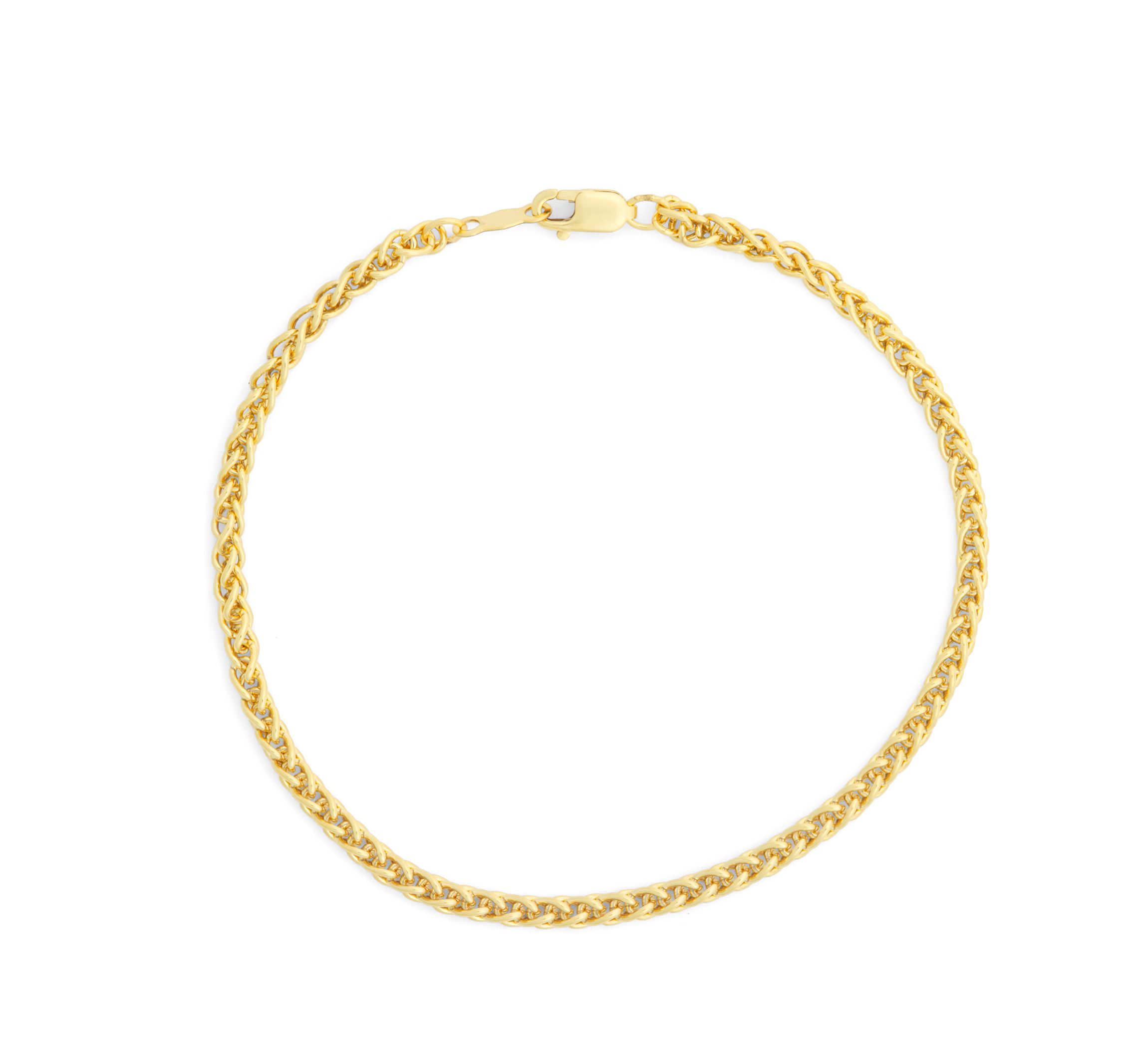 Gold-Filled Wheat Bracelet