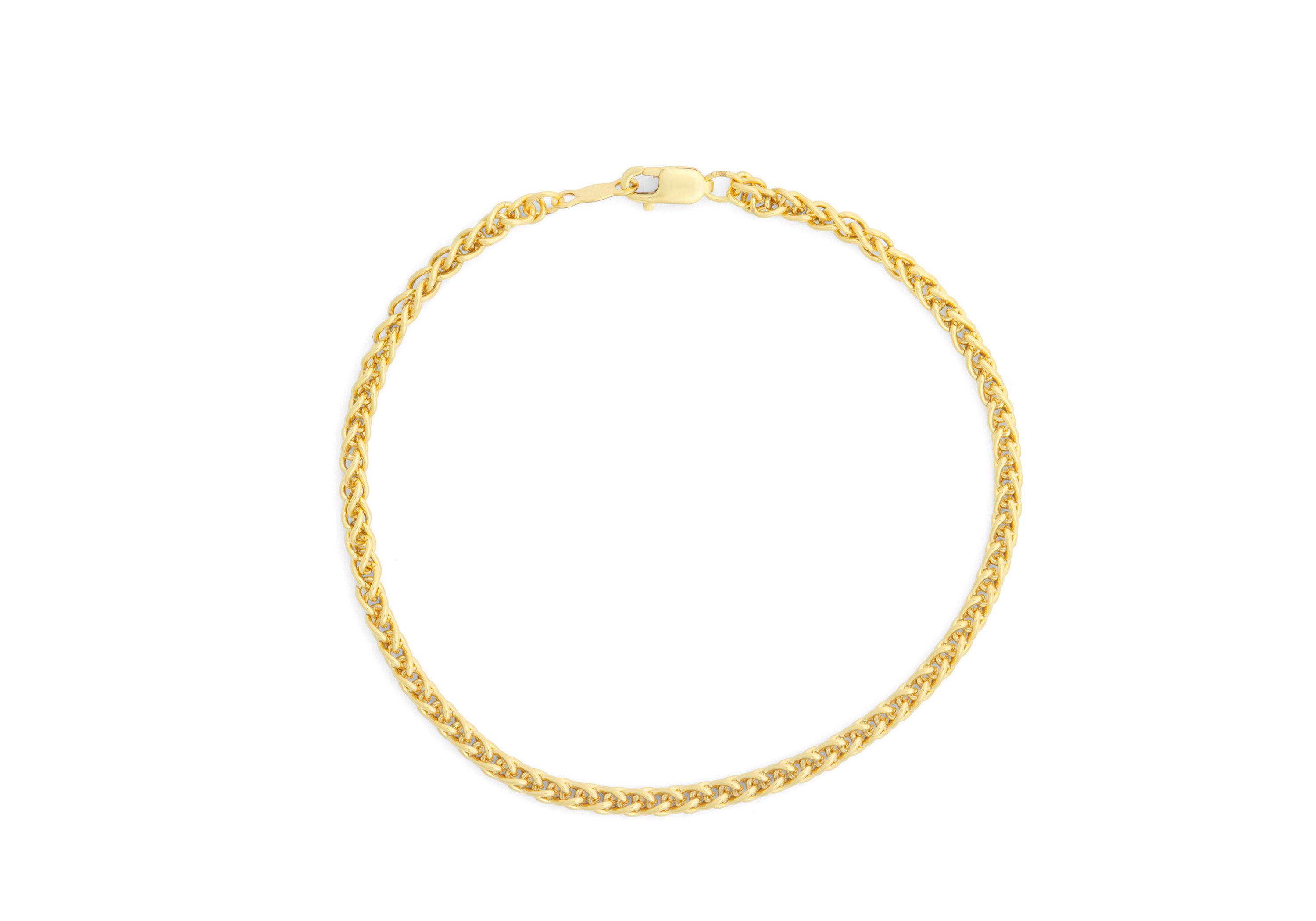 Gold-Filled Wheat Bracelet