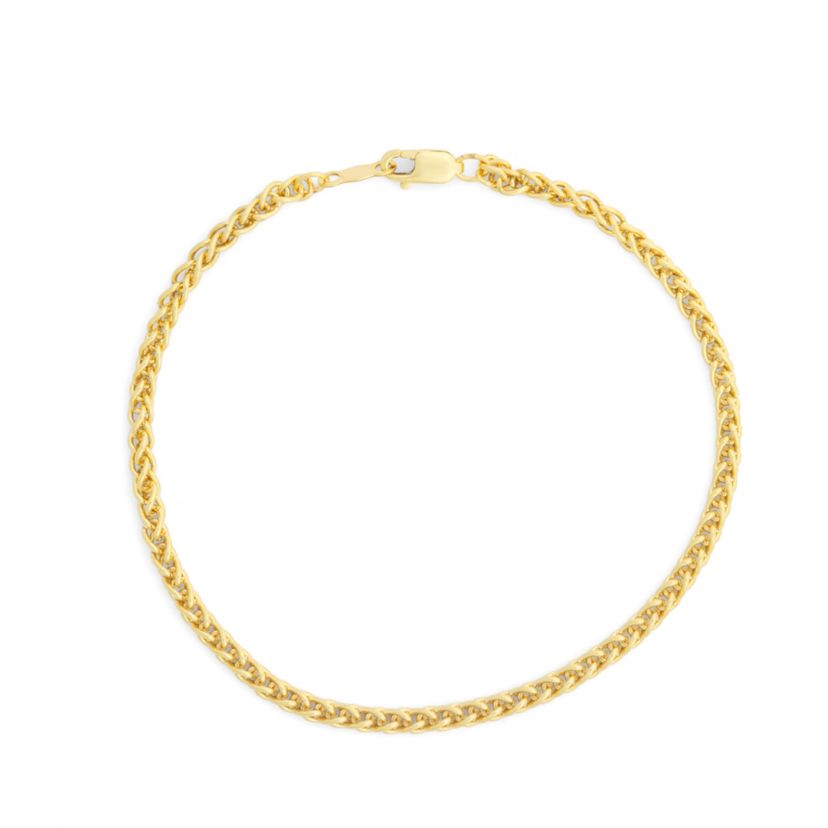 Gold-Filled Wheat Bracelet
