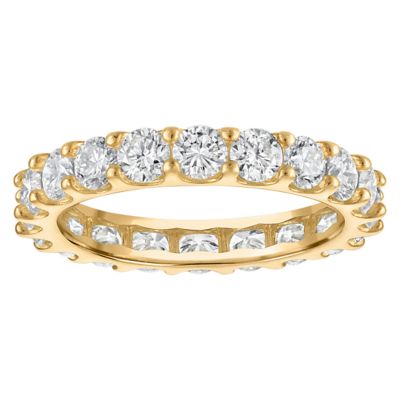 Jordan Blue NYC Lab Created Sterling Silver 2.5Ct Lab Grown Diamond Eternity Band