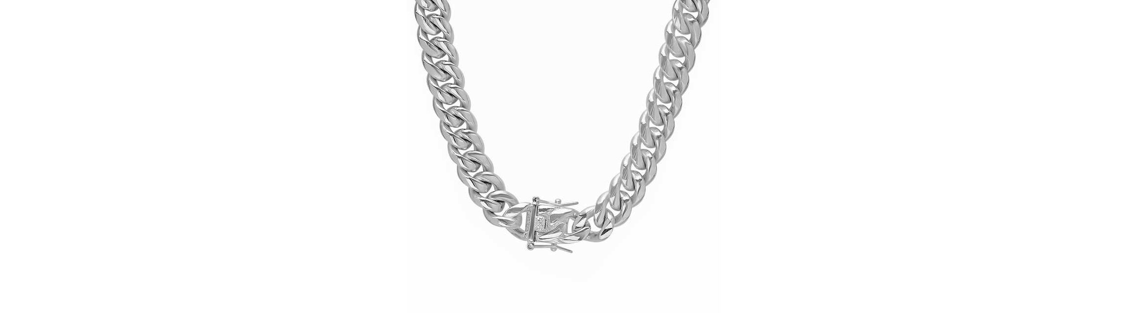 Mens stainless steel black ip stainless steel 24" cuban necklace chain, lobster clasp