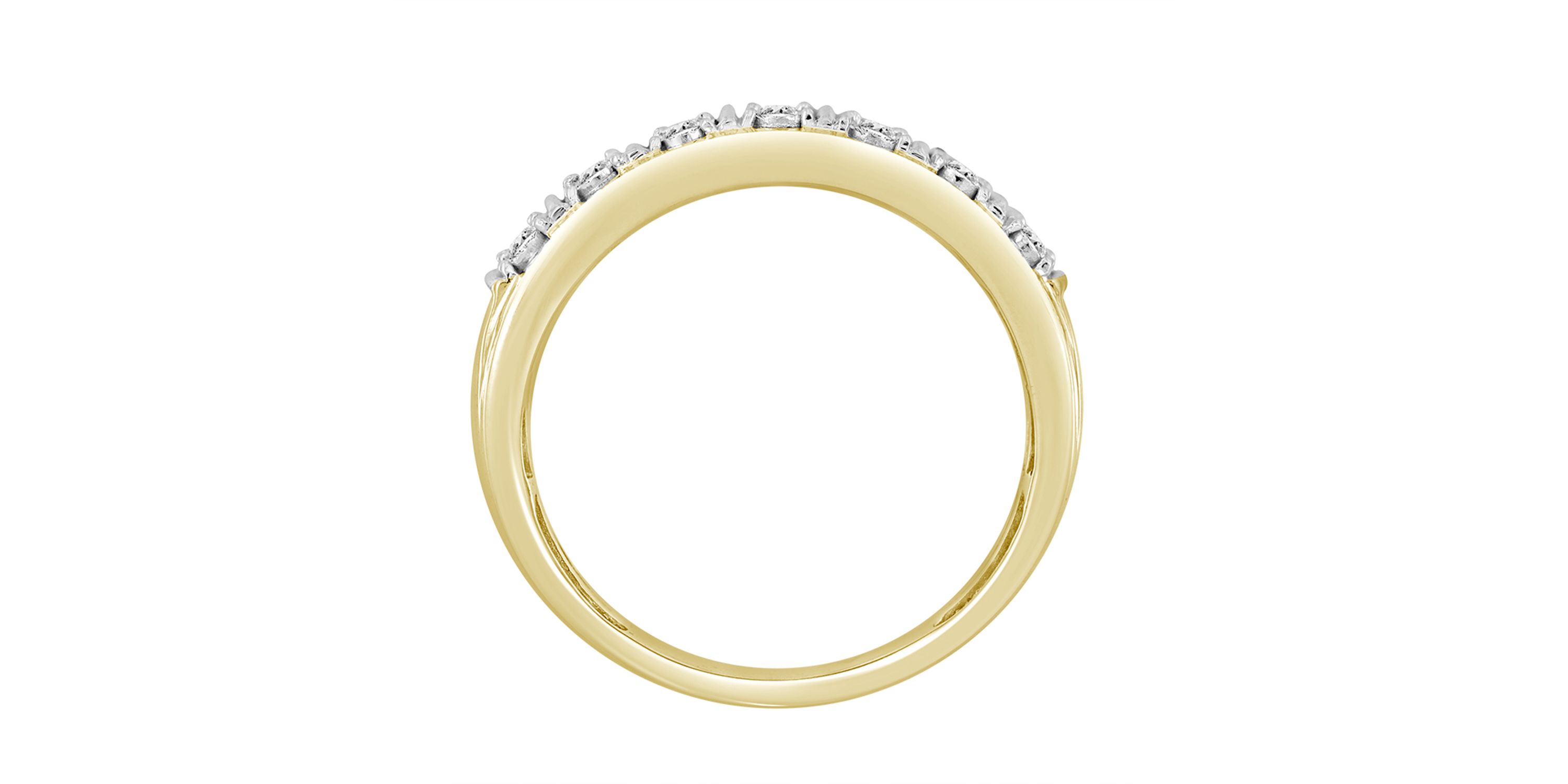 1/2ct. t.w. Diamond Mens Ring in 10K Yellow Gold