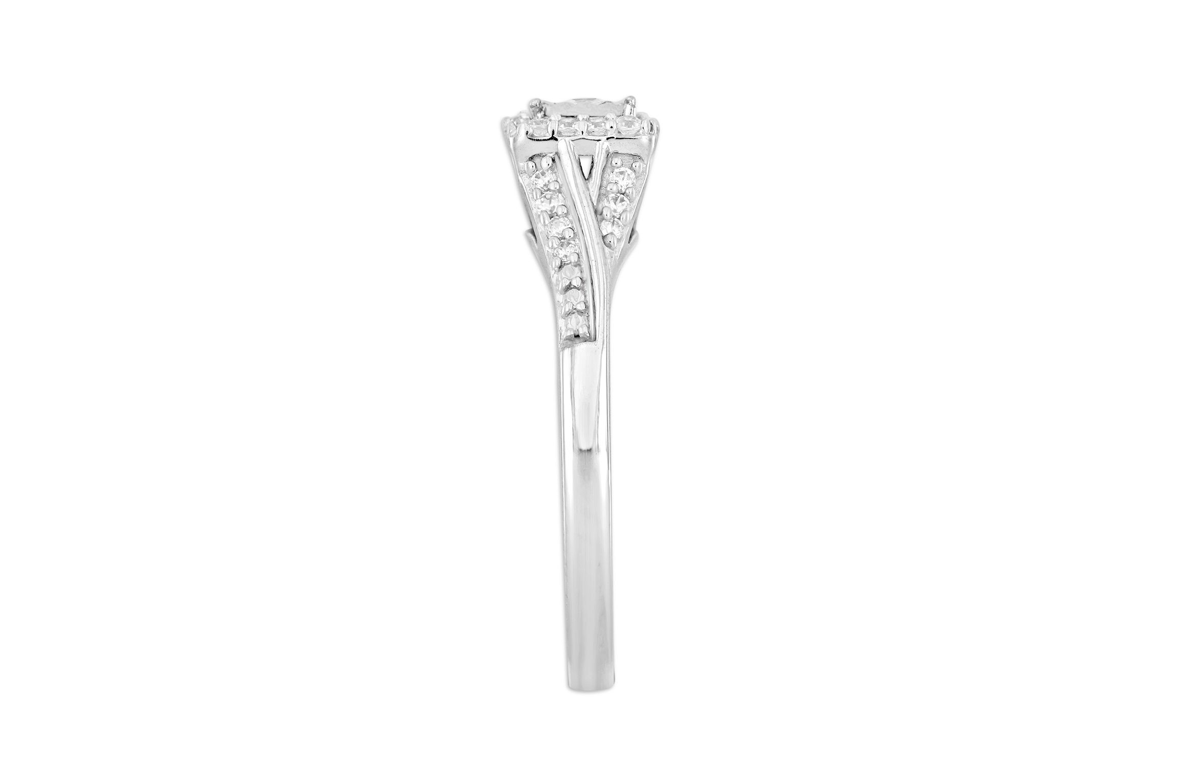 1/4ct. t.w. Diamond Ladies Ring in 10K White Gold