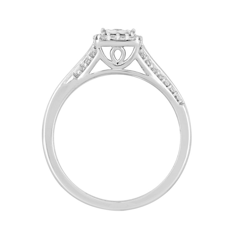 1/4ct. t.w. Diamond Ladies Ring in 10K White Gold
