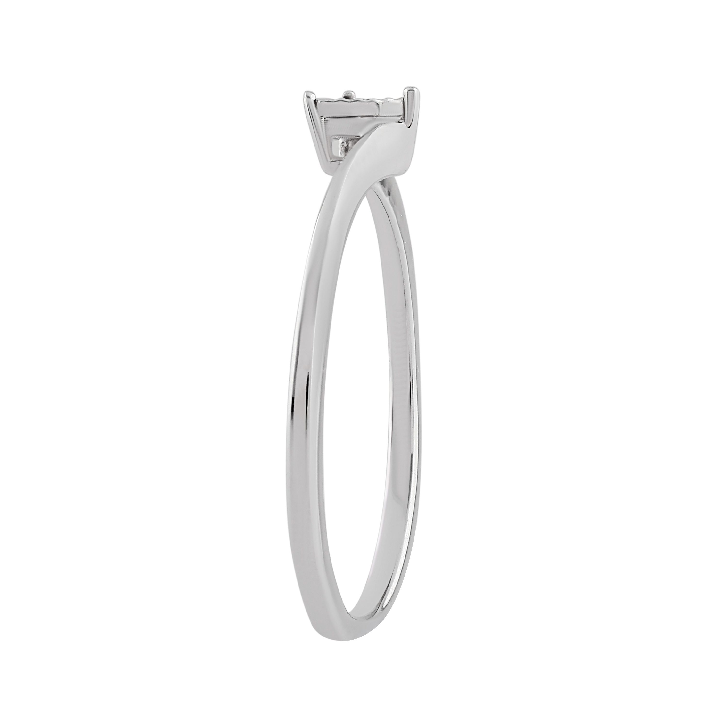 0.01ct. t.w. Diamond Ladies Ring in Sterling Silver