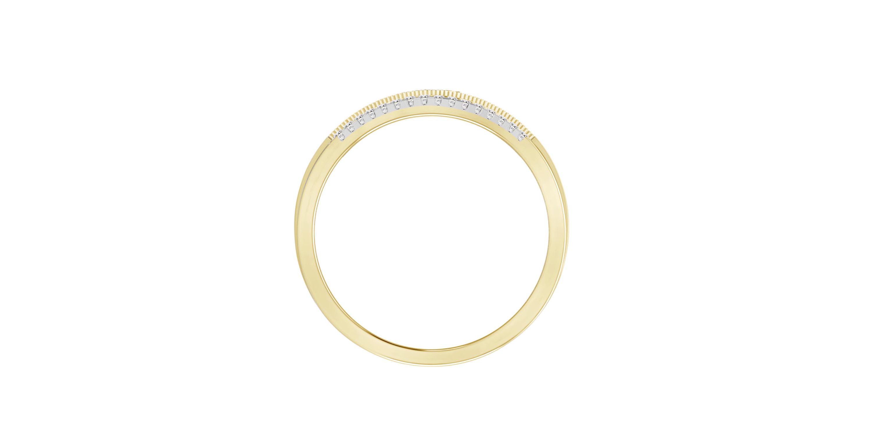 1/5ct. t.w. Diamond Baby Bridal Set in 10K Yellow Gold