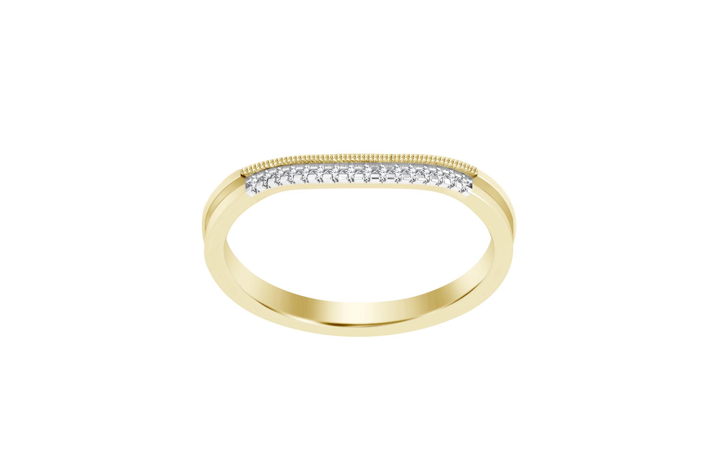 1/5ct. t.w. Diamond Baby Bridal Set in 10K Yellow Gold