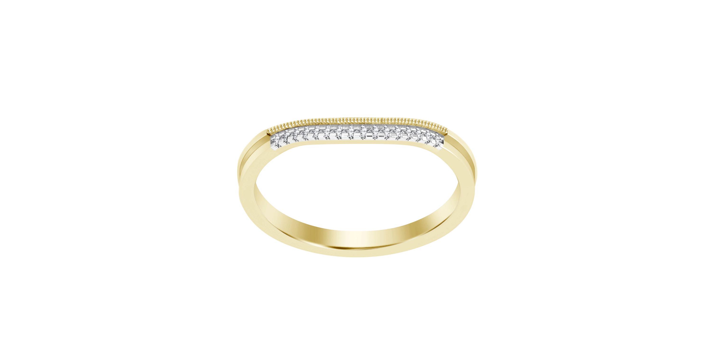 1/5ct. t.w. Diamond Baby Bridal Set in 10K Yellow Gold