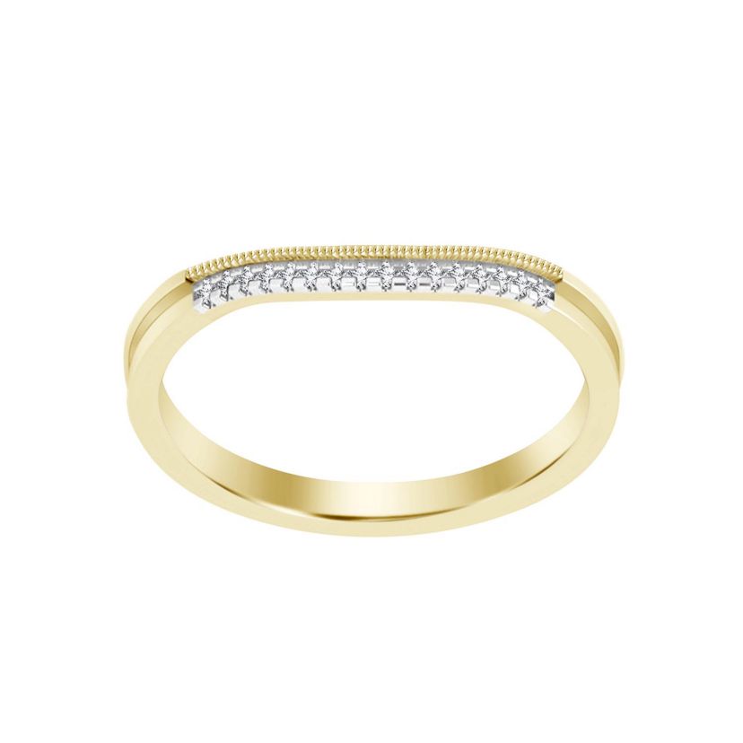 1/5ct. t.w. Diamond Baby Bridal Set in 10K Yellow Gold