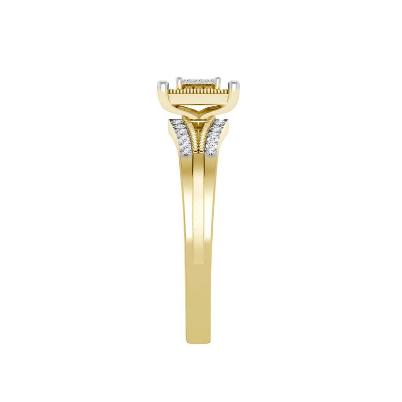 1/5ct. t.w. Diamond Baby Bridal Set in 10K Yellow Gold