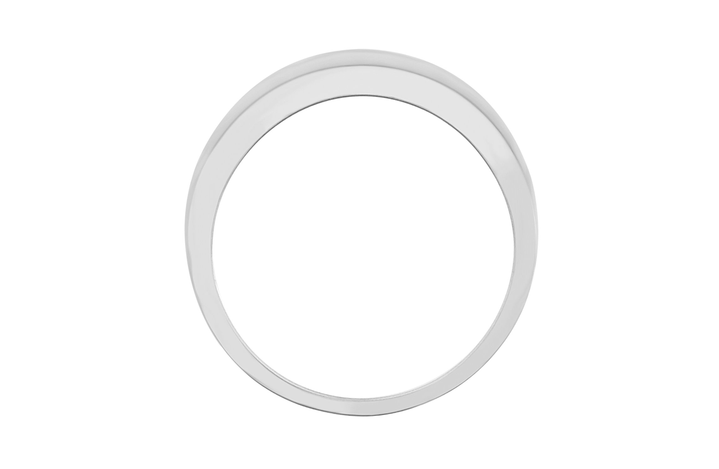 3/4ct. t.w. Diamond Mens Band in 10K White Gold
