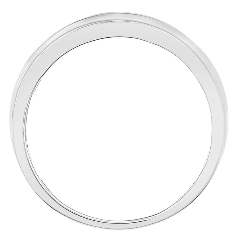1/2ct. t.w. Diamond Mens Band in 10K White Gold