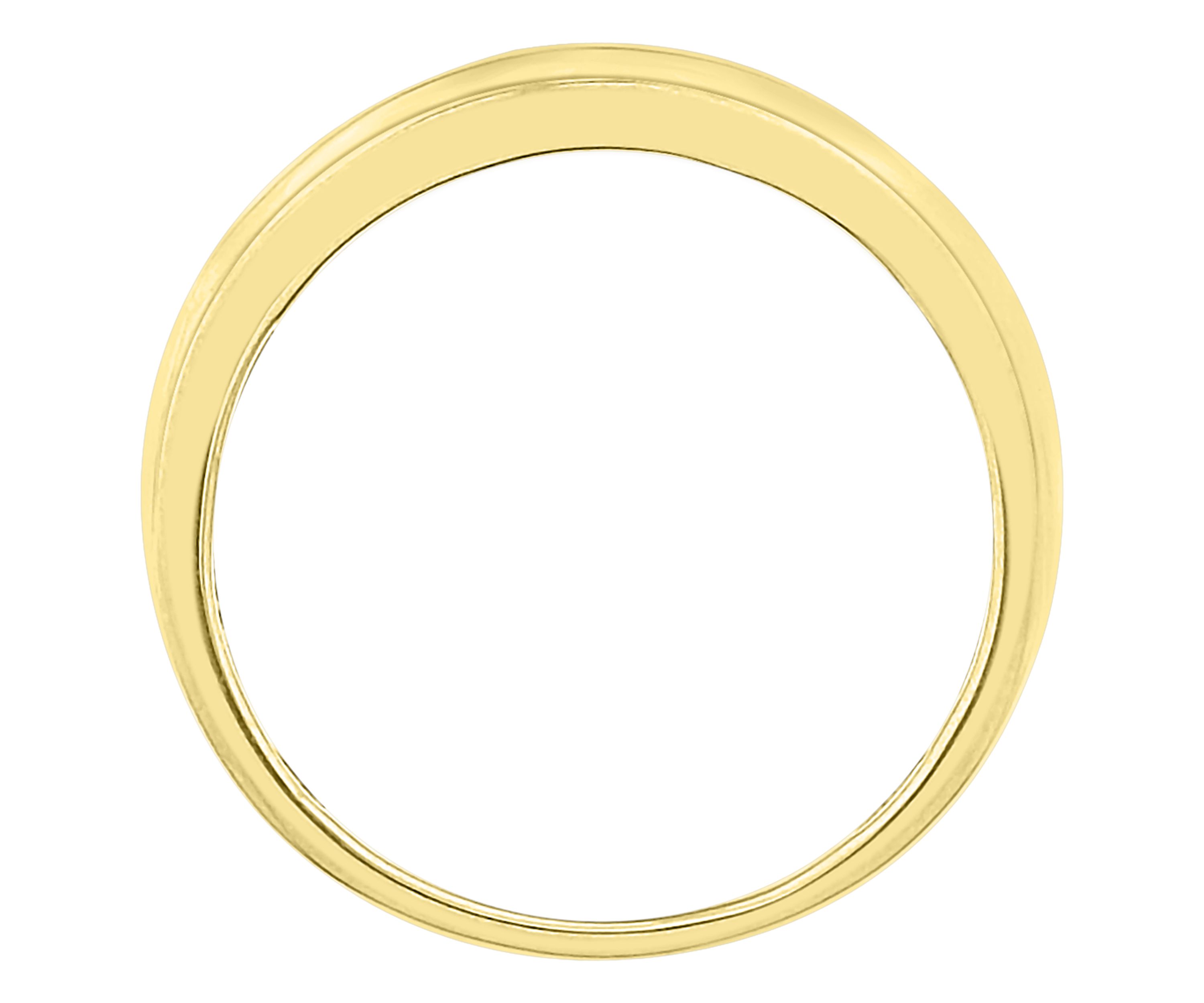 1/2ct. t.w. Diamond Mens Band in 10K Yellow Gold