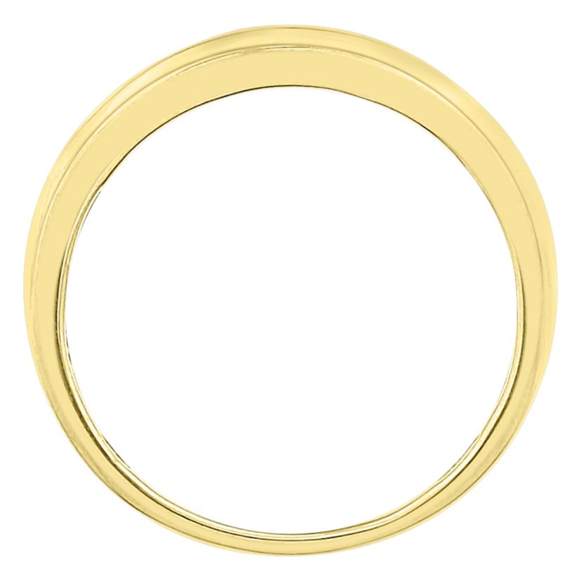 1/2ct. t.w. Diamond Mens Band in 10K Yellow Gold