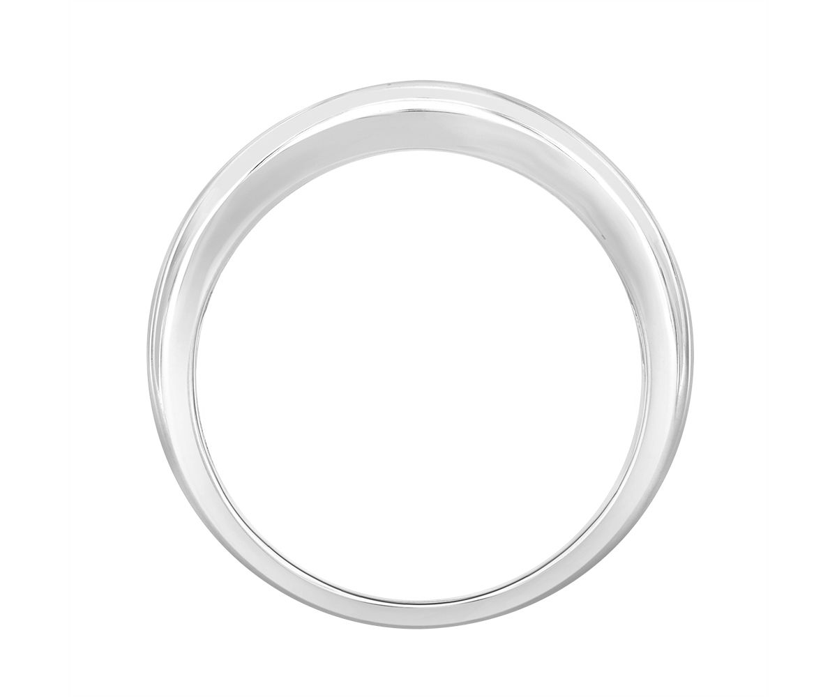 1/4ct. t.w. Diamond Mens Band in 10K White Gold