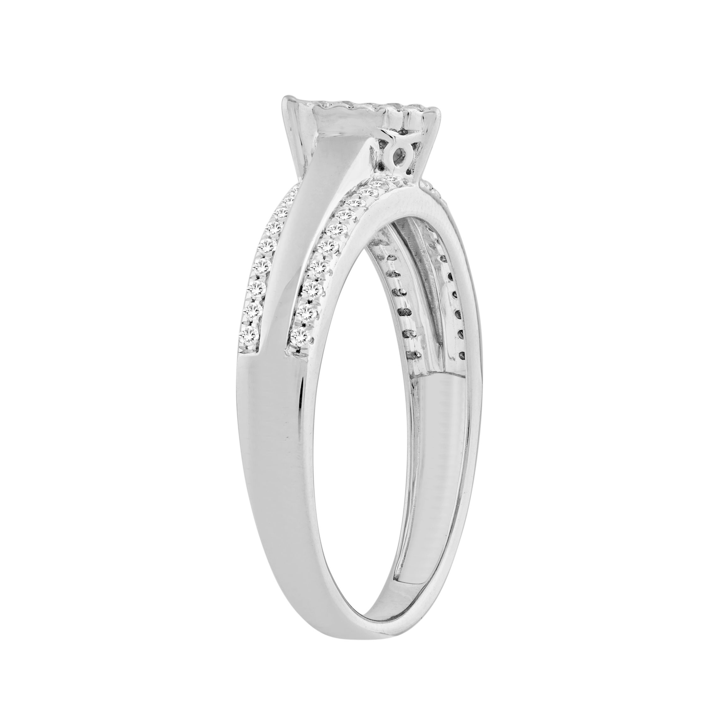 1/5ct. t.w. Diamond Ladies Ring in 10K White Gold