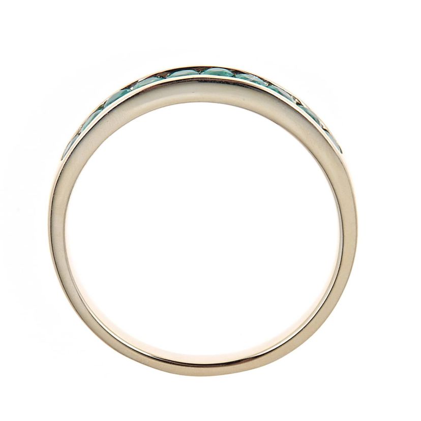 EMERALD Ring in 10K YELLOW GOLD