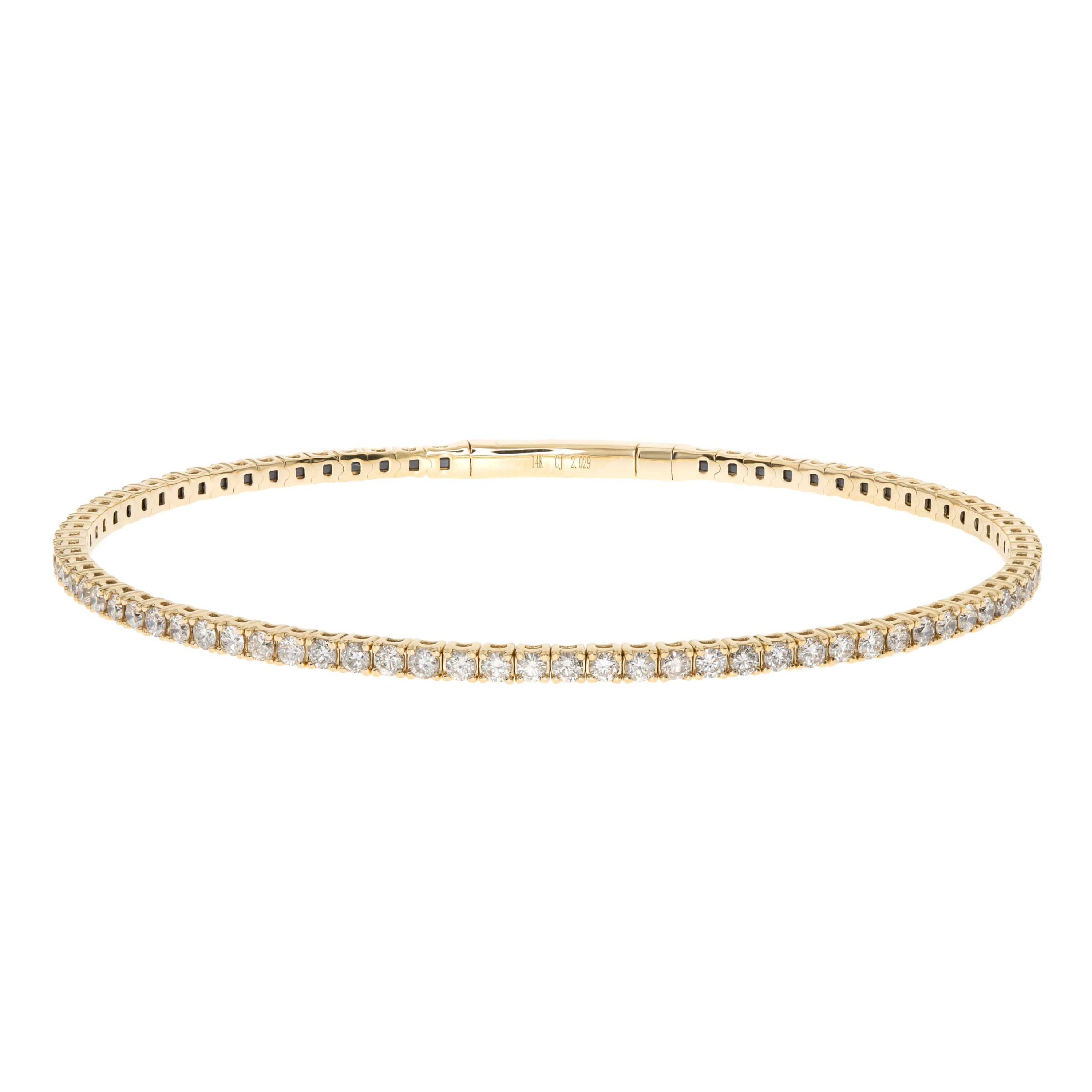 DIAMOND Bracelet in 10K YELLOW GOLD