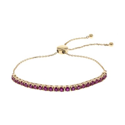 Anika and August RUBY Bracelet in 10K YELLOW GOLD