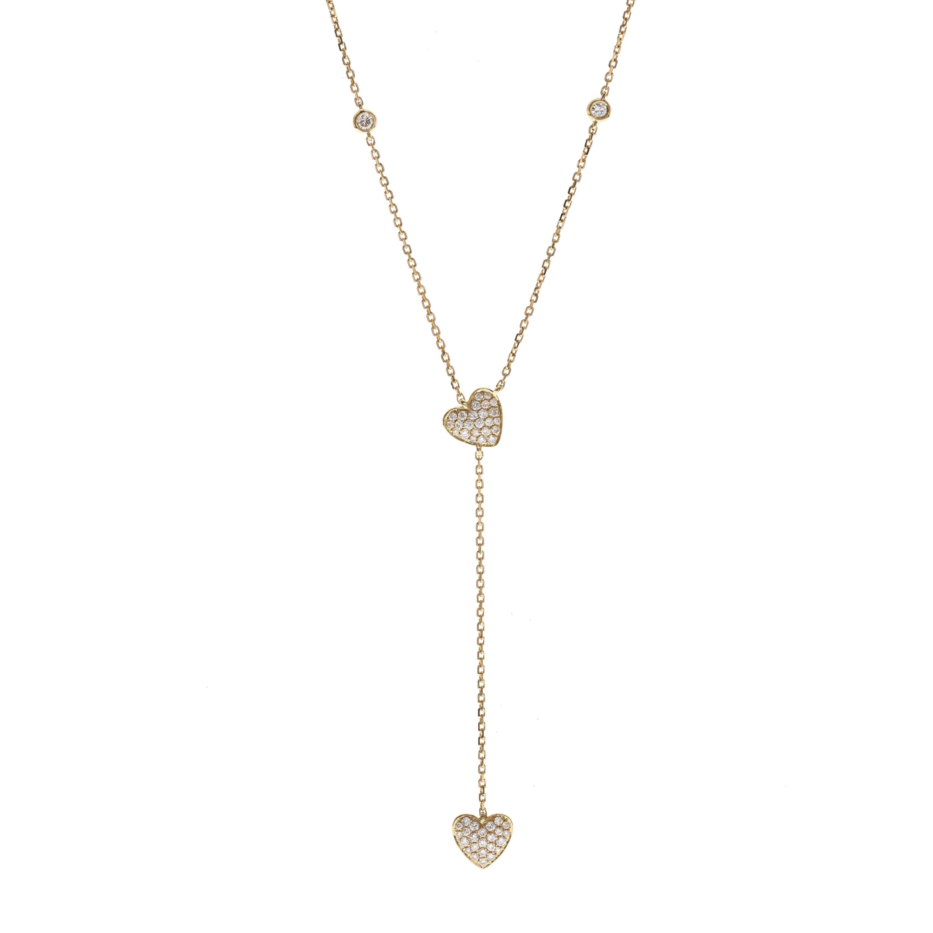 DIAMOND Necklace in 10K YELLOW GOLD