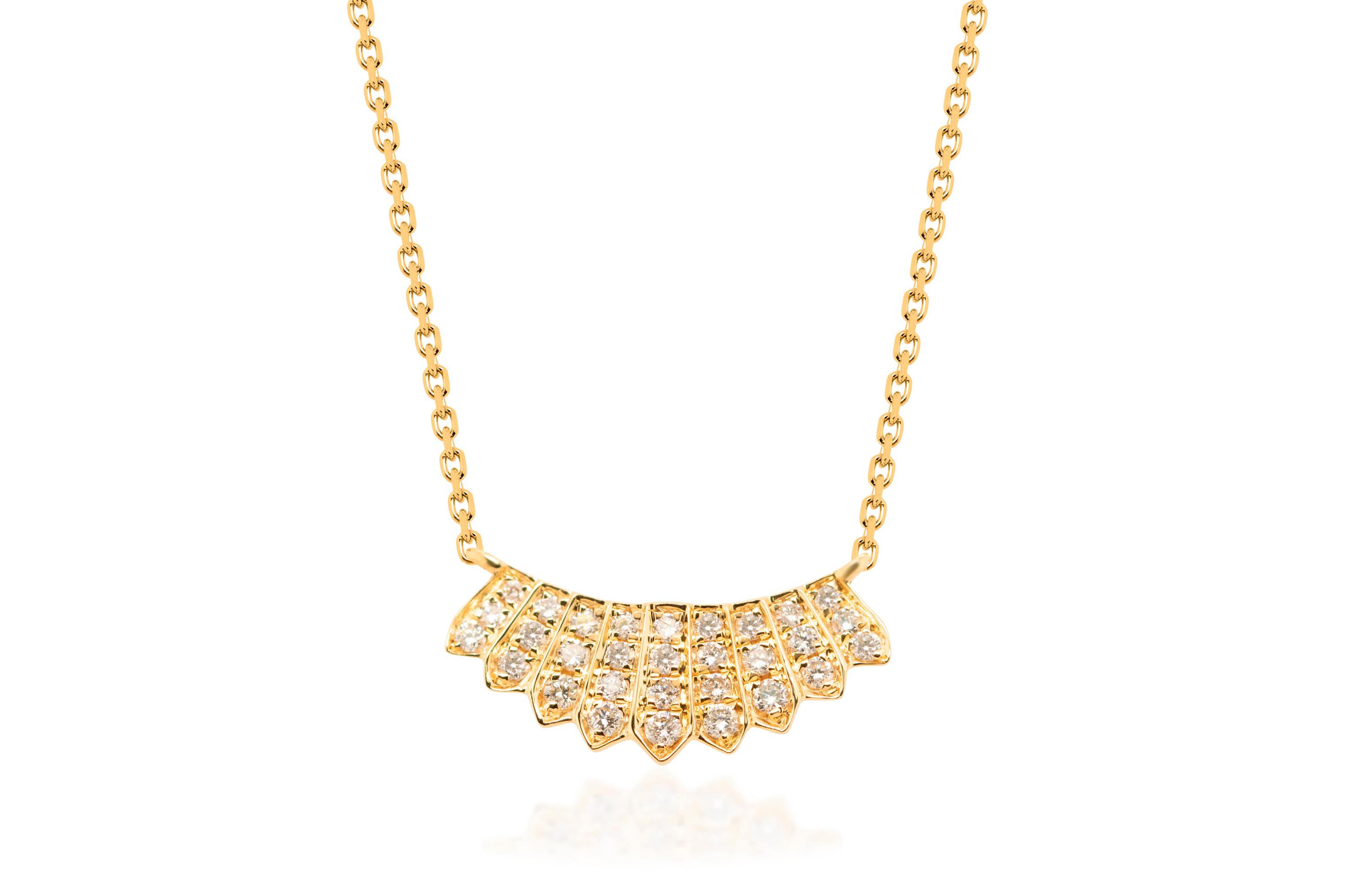 DIAMOND Necklace in 10K YELLOW GOLD
